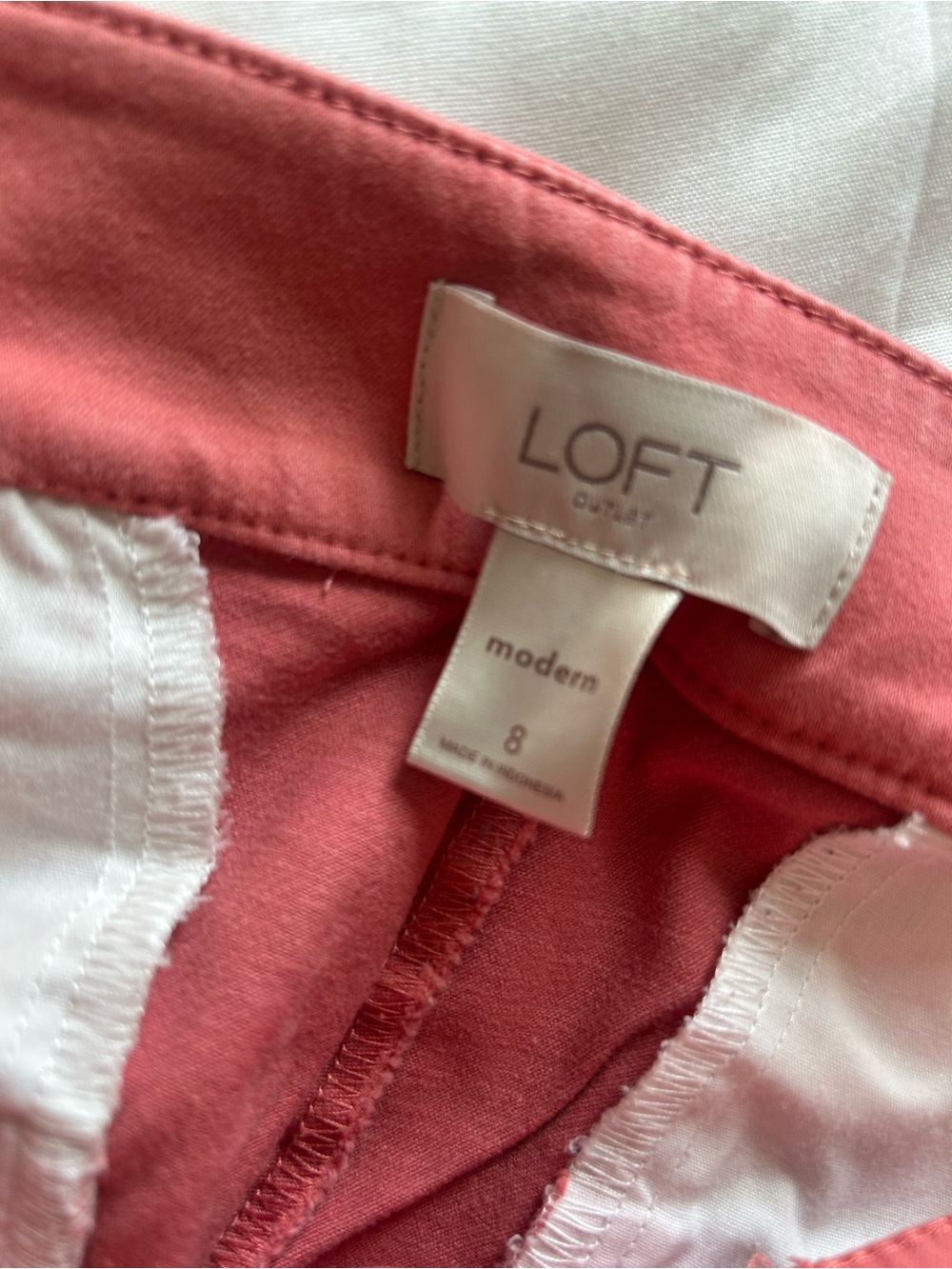 LOFT Women's modern skinny ankle Pants 8